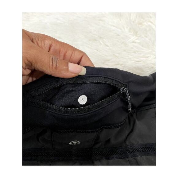 Lululemon Black Pace Setter Skirt/Skort  - Sz. 8 (EUC) - Picture 7 of 8